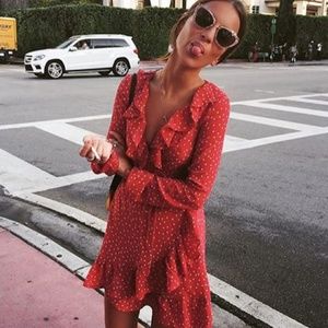 Realization Par ALEXANDRA Dress in Red Star S